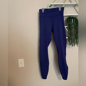 Blue lululemon leggings